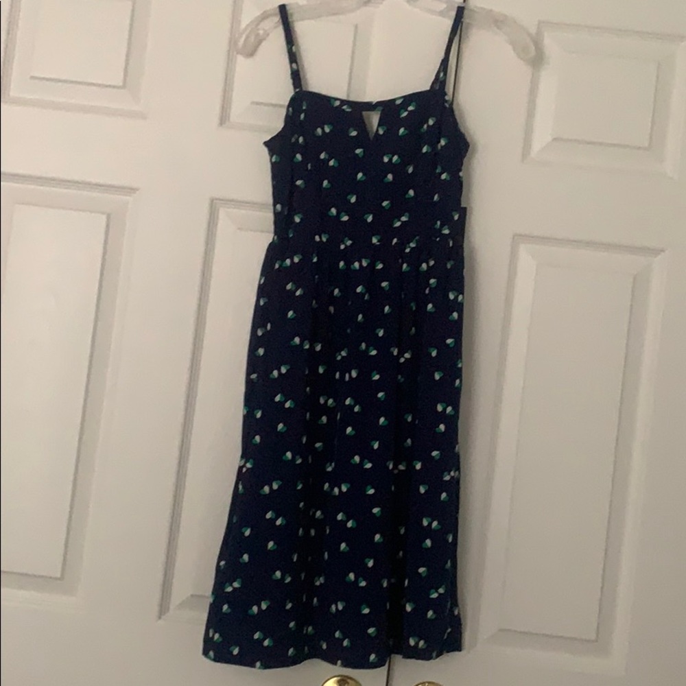 Spaghetti Strap Dress with Hearts NWT